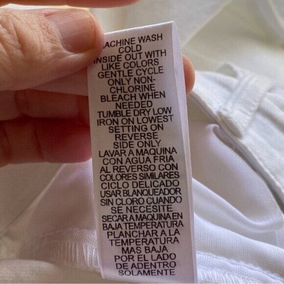 Democracy Ab Solution Jeans Womens 20W White Bootcut Mid Rise Slimming Tummy - Picture 11 of 15